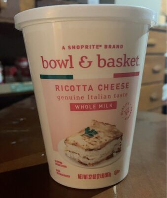 Ricotta Whole Milk Cheese, Ricotta