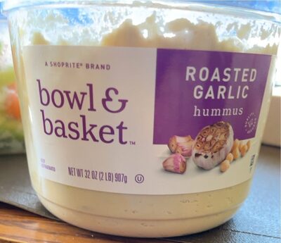 Roasted Garlic Hummus, Roasted Garlic