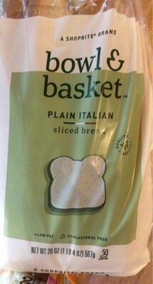 Plain Italian Sliced Bread, Plain Italian