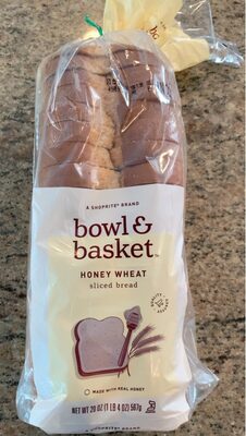 Honey Wheat Sliced Bread, Honey Wheat