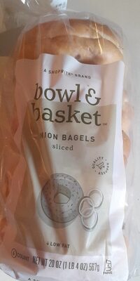 Onion Sliced Bagels, Onion