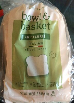 Italian 40 Calorie Sliced Bread, Italian