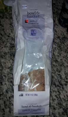 Garlic Ciabatta Loaf, Garlic Ciabatta