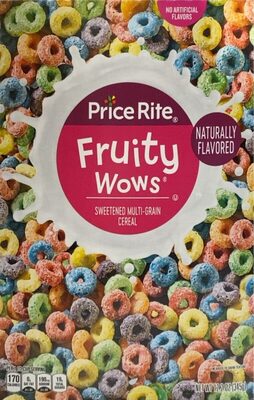 Fruity Wows Flavored Sweetened Multi-Grain Cereal, Fruity Wows