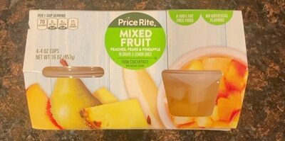 Mixed Fruit Peaches, Pears & Pineapple, Mixed Fruit