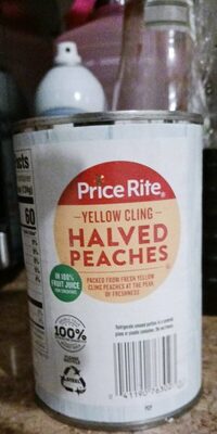 Yellow Cling Halved Peaches