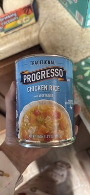 Progresso Traditional Chicken Rice with Vegetables Soup