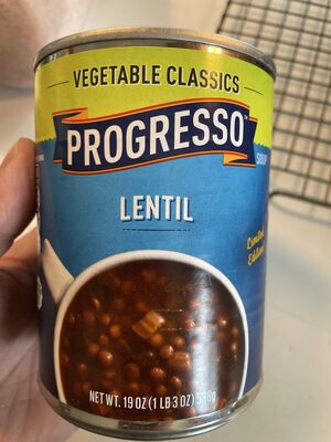 Progresso Vegetable Classics Lentil Soup