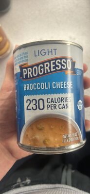 Progresso Light Broccoli Cheese Canned Soup with Real Cheese