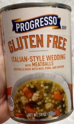 Progresso Gluten Free Italian-Style Wedding with Meatballs Soup