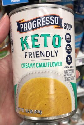 Progresso Keto Friendly Creamy Cauliflower Soup