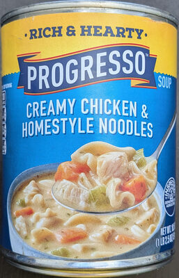 Progresso Rich & Hearty Creamy Chicken & Homestyle Noodles Soup
