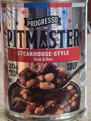 Progresso Pitmaster Steakhouse - Style Steak and Bean Soup