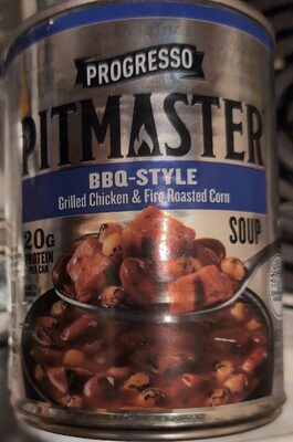 Progresso Pitmaster BBQ-Style Grilled Chicken and Fire Roasted Corn Soup