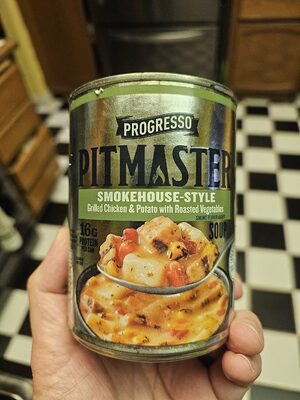 Progresso Pitmaster Smokehouse-Style Grilled Chicken & Potato with Roasted Vegetables Soup