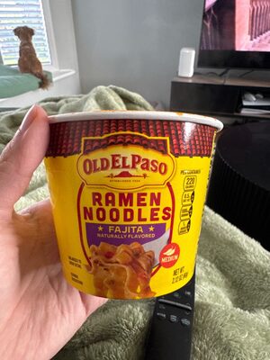 Old El Paso Fajita Ramen Noodles
