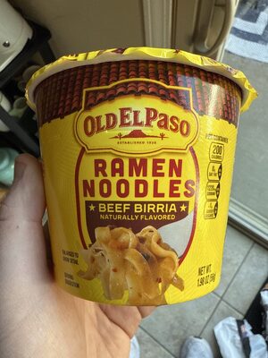 Old El Paso Birria Ramen Noodles