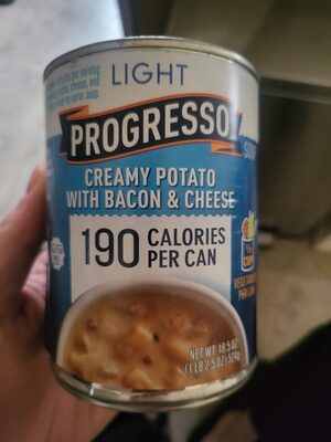 Progresso Light Creamy Potato with Bacon & Cheese Gluten-Free Soup
