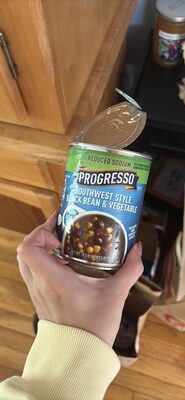 Progresso Reduced Sodium Southwest Style Black Bean & Vegetable Soup