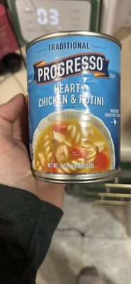 Progresso Traditional Hearty Chicken & Rotini Canned Soup