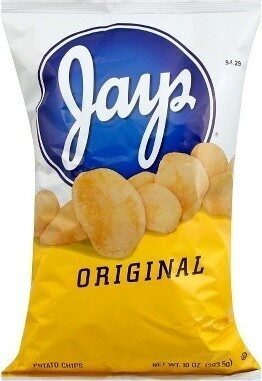 Jays Original Potato Chips, 10 Oz Bag