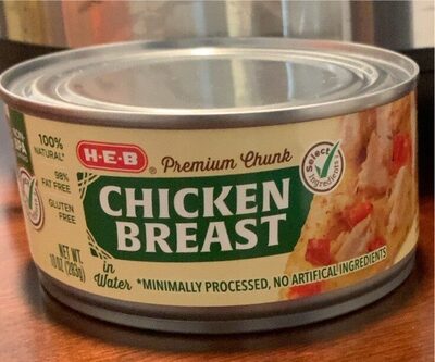 Premium Chunk Chicken Breast In Water, Premium Chunk In Water