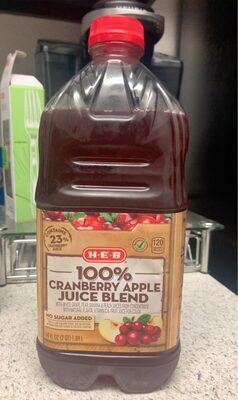 Cranberry Apple 100% Juice Blend, Cranberry Apple