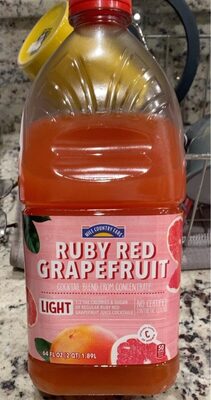 Ruby Red Grapefruit Light Cocktail Blend, Ruby Red Grapefruit