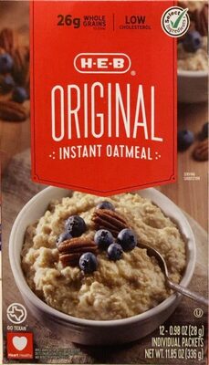 Original Instant Oatmeal, Original