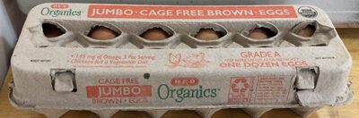 Cage Free Jumbo Brown Eggs