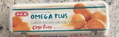 Omega Plus Grade Aa Cage Free Large Brown Eggs