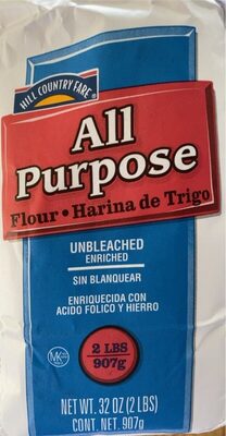 Unbleached, Enriched All Purpose Flour