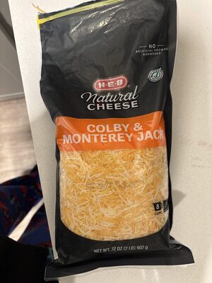 Colby Jack Fancy Shredded Cheese, Colby Jack