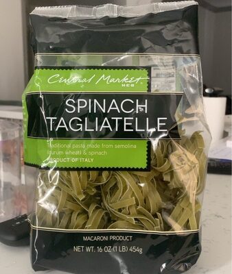 Macaroni Product, Spinach Tagliatelle