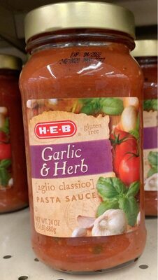 Garlic & Herb Pasta Sauce, Garlic & Herb