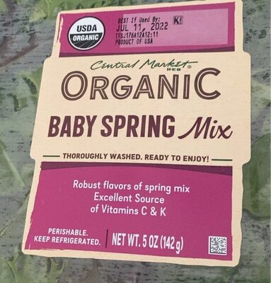 Baby Spring Organic Mix, Baby Spring