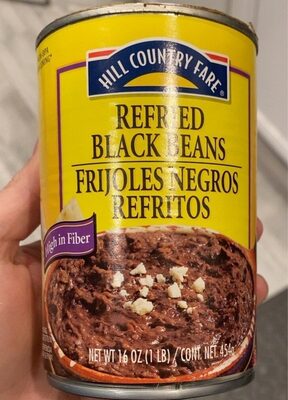 Black Refried Beans, Black