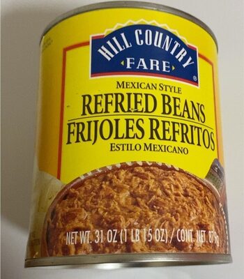 Mexican Style Refried Beans, Mexican Style