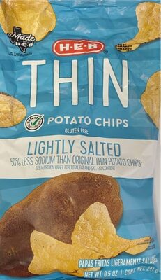 Lightly Salted Thin Potato Chips, Lightly Salted