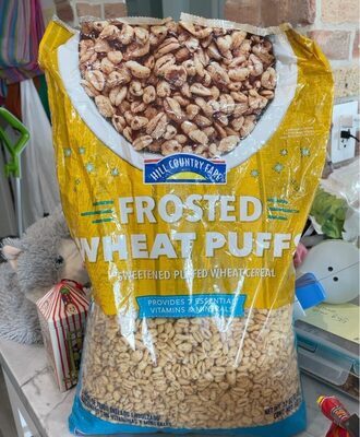 Frosted Wheat Puffs Sweetened Puffed Wheat Cereal, Frosted Wheat Puffs