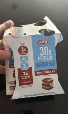 Protein 30 G Nutritional Shake, Chocolate, Chocolate