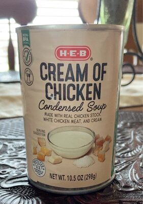 Cream Of Chicken Condensed Soup, Cream Of Chicken