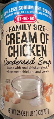 Cream Of Chicken Condensed Soup, Cream Of Chicken