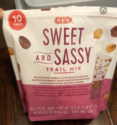 Sweet And Sassy Butter Toffee Peanuts, Cajun Peanuts, Roasted Salted Corn Kernels, Honey Roasted Sesame Sticks, Cajun Sesame Sticks, Roasted Almonds Trail Mix, Sweet And Sassy