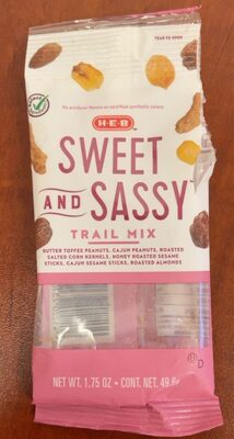 Sweet And Sassy Butter Toffee Peanuts, Cajun Peanuts, Roasted Salted Corn Kernels, Honey Roasted Sesame Sticks, Cajun Sesame Sticks, Roasted Almonds Trail Mix, Sweet And Sassy