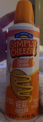 Sharp Cheddar Simply Cheesy Pasteurized Cheese Snack, Sharp Cheddar