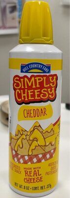 Cheddar Simply Cheesy Pasteurized Cheese Snack, Cheddar
