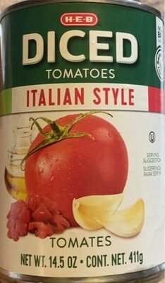 Italian Style Diced Tomatoes, Italian Style