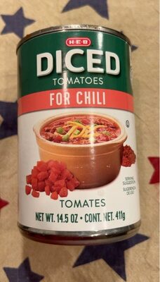 Diced Tomatoes For Chili, Chili