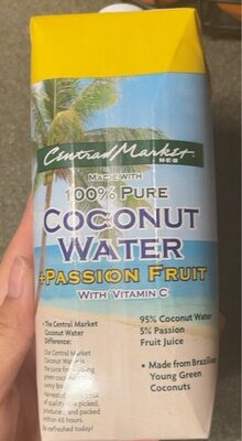 Coconut Water + Passion Fruit